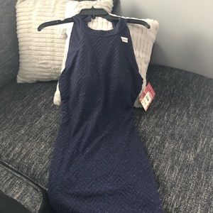 Navy blue dress